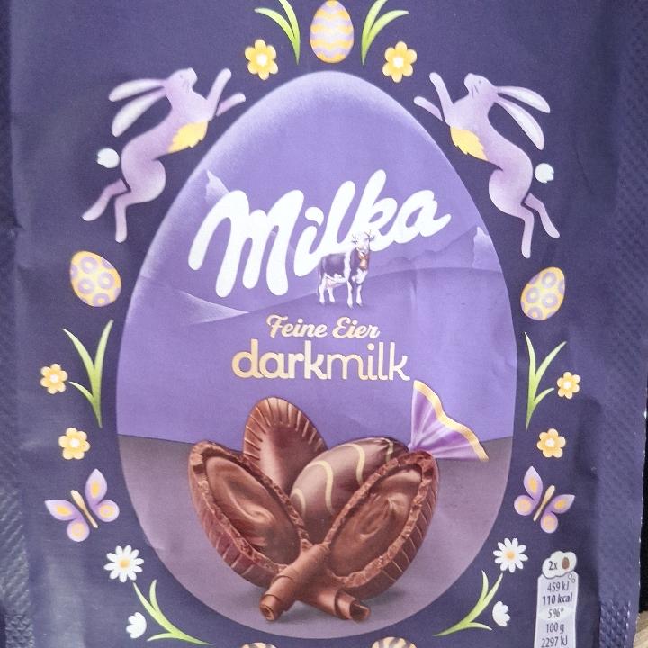Zdjęcia - feine eier dark milk Milka