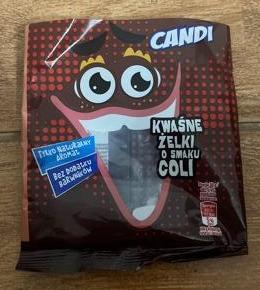 Zdjęcia - Kwaśne żelki o smaku coli Candi