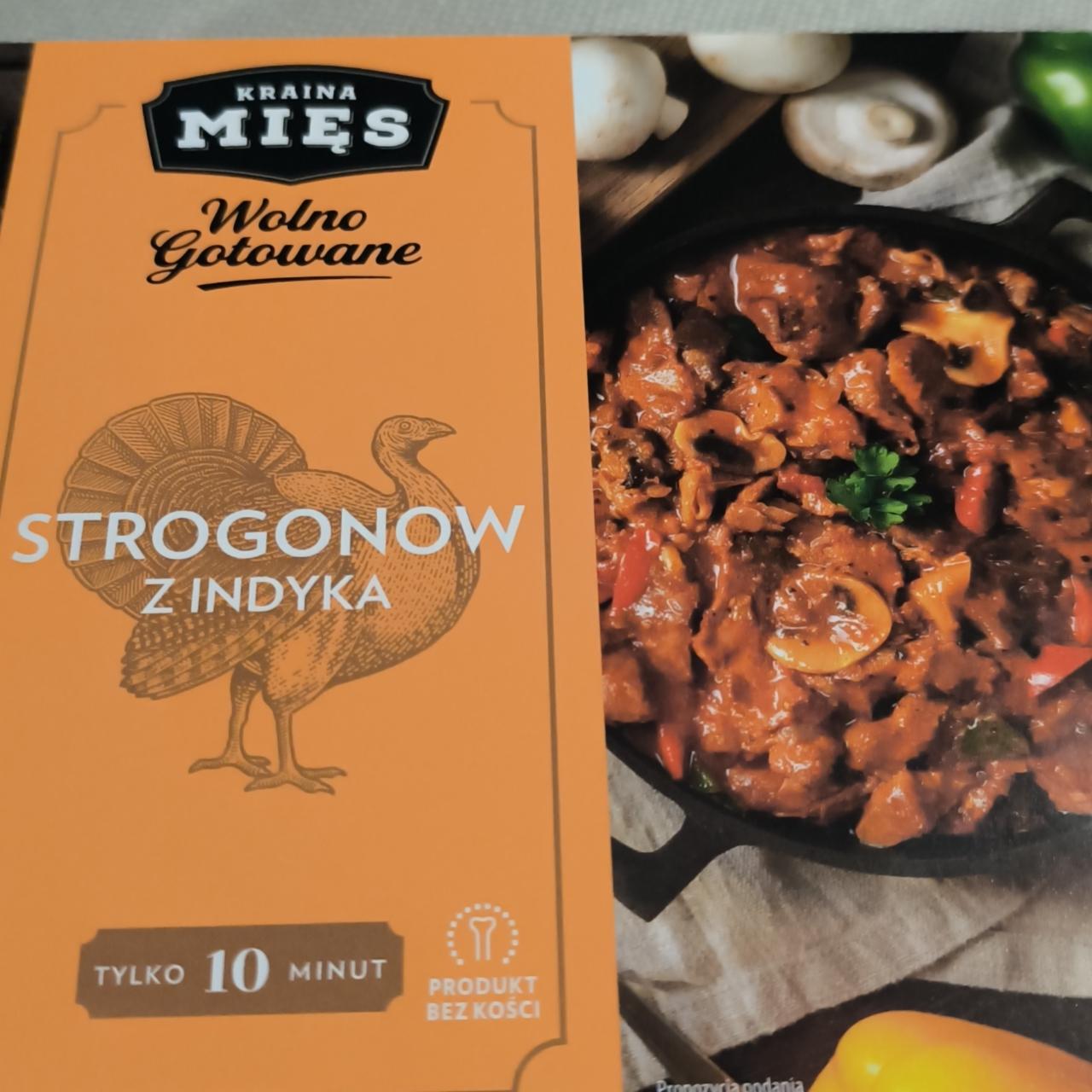 Zdjęcia - Strogonow z indyka Kraina mięs