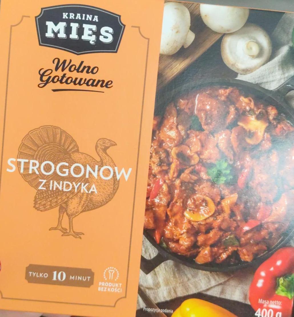 Zdjęcia - Strogonow z indyka Kraina mięs