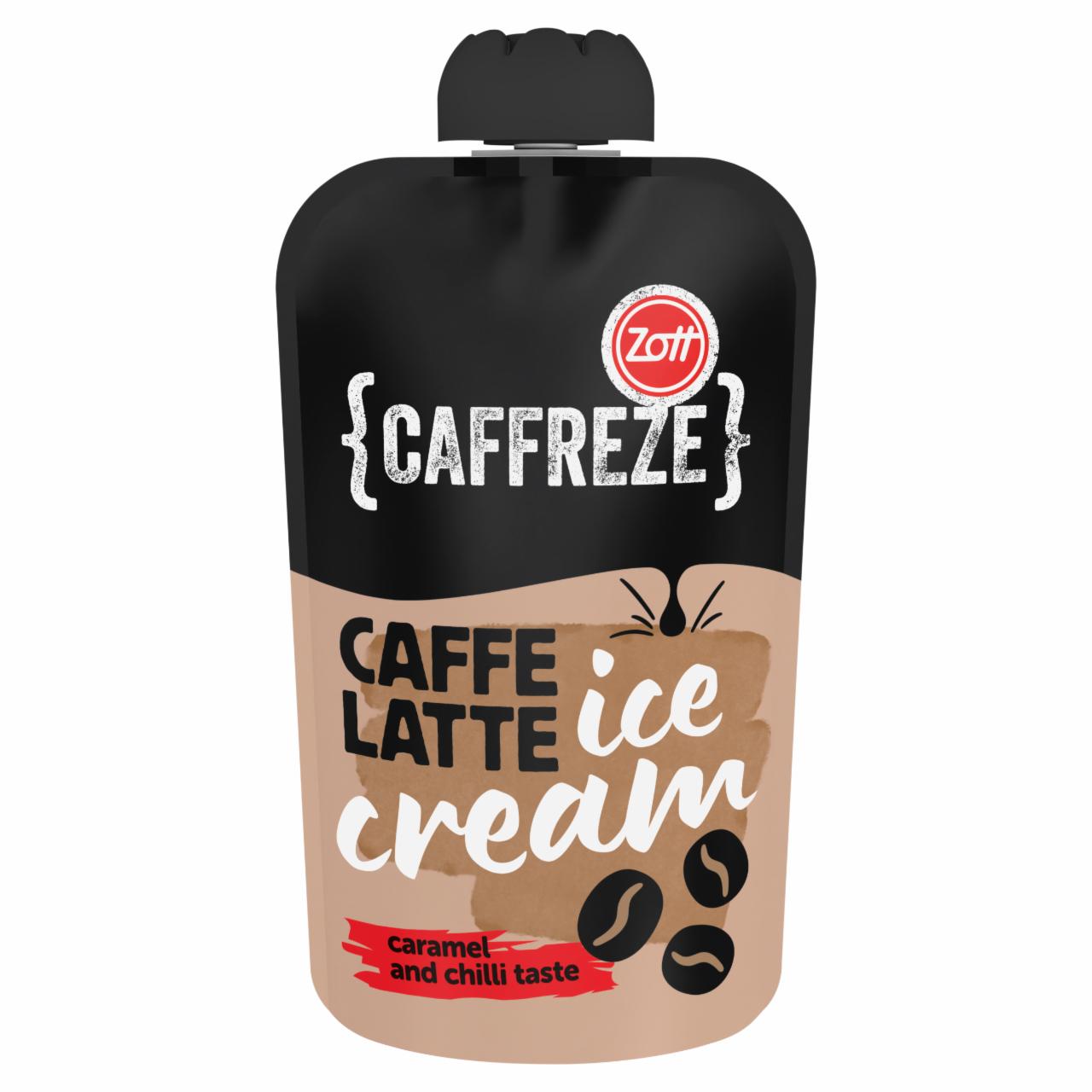 Zdjęcia - Zott Caffreze Lody mleczne z ekstraktem kawy o smaku karmelu i chili 110 ml
