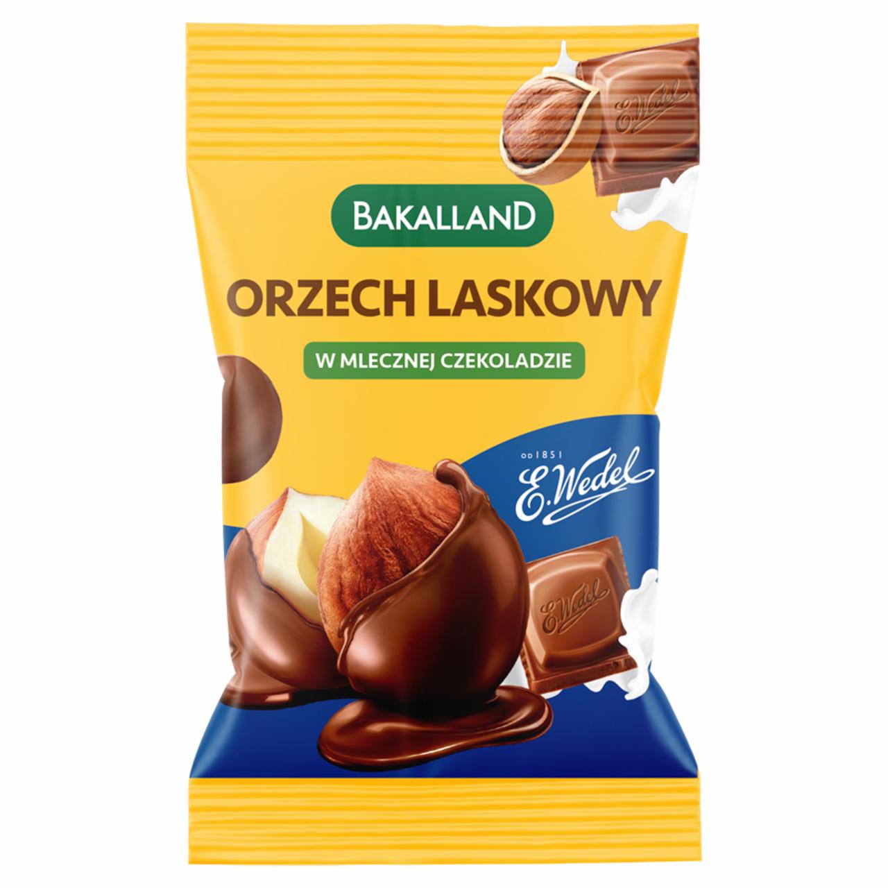 Zdjęcia - Bakalland Orzech laskowy w mlecznej czekoladzie 38 g