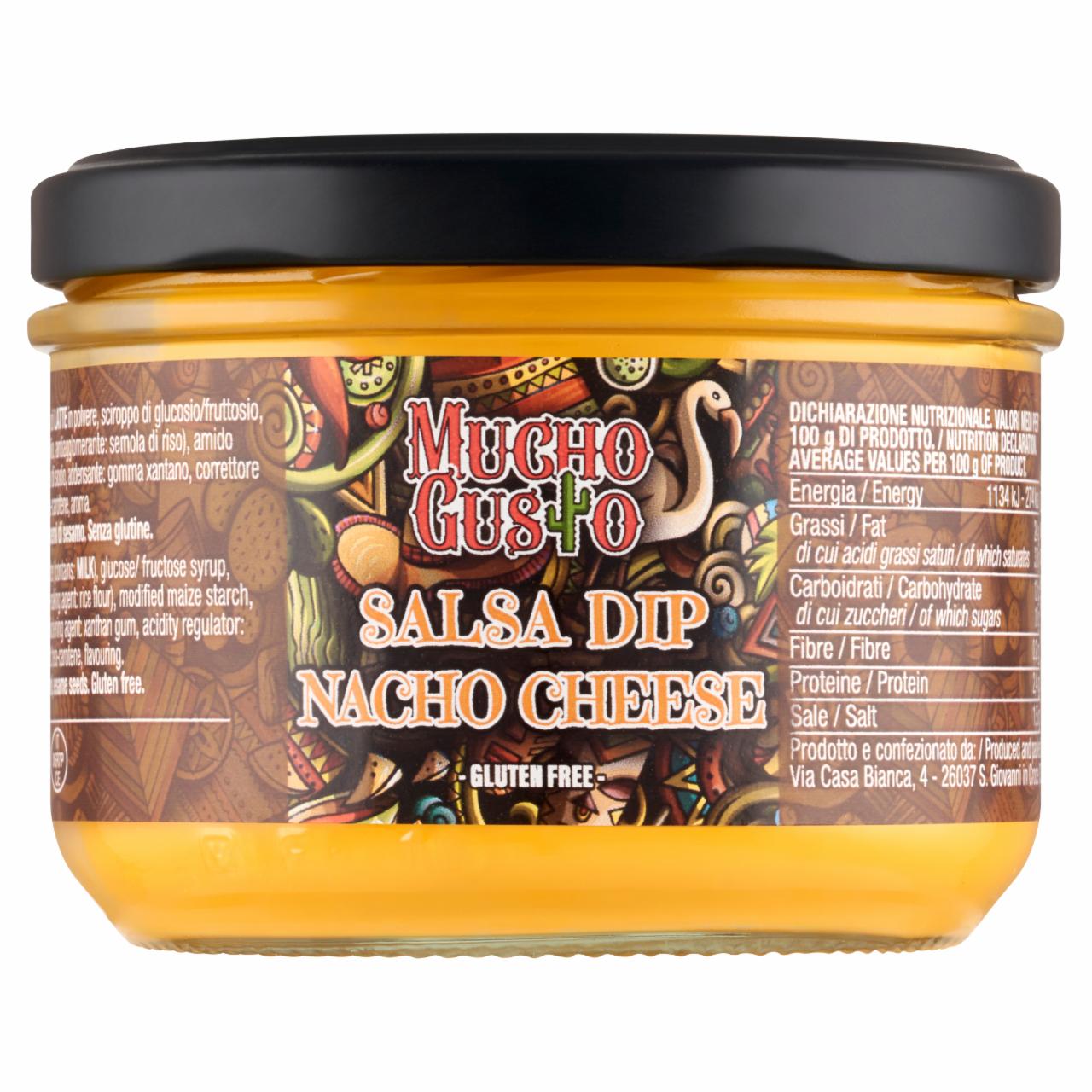 Zdjęcia - Mucho Gusto Sos cheddar 220 g