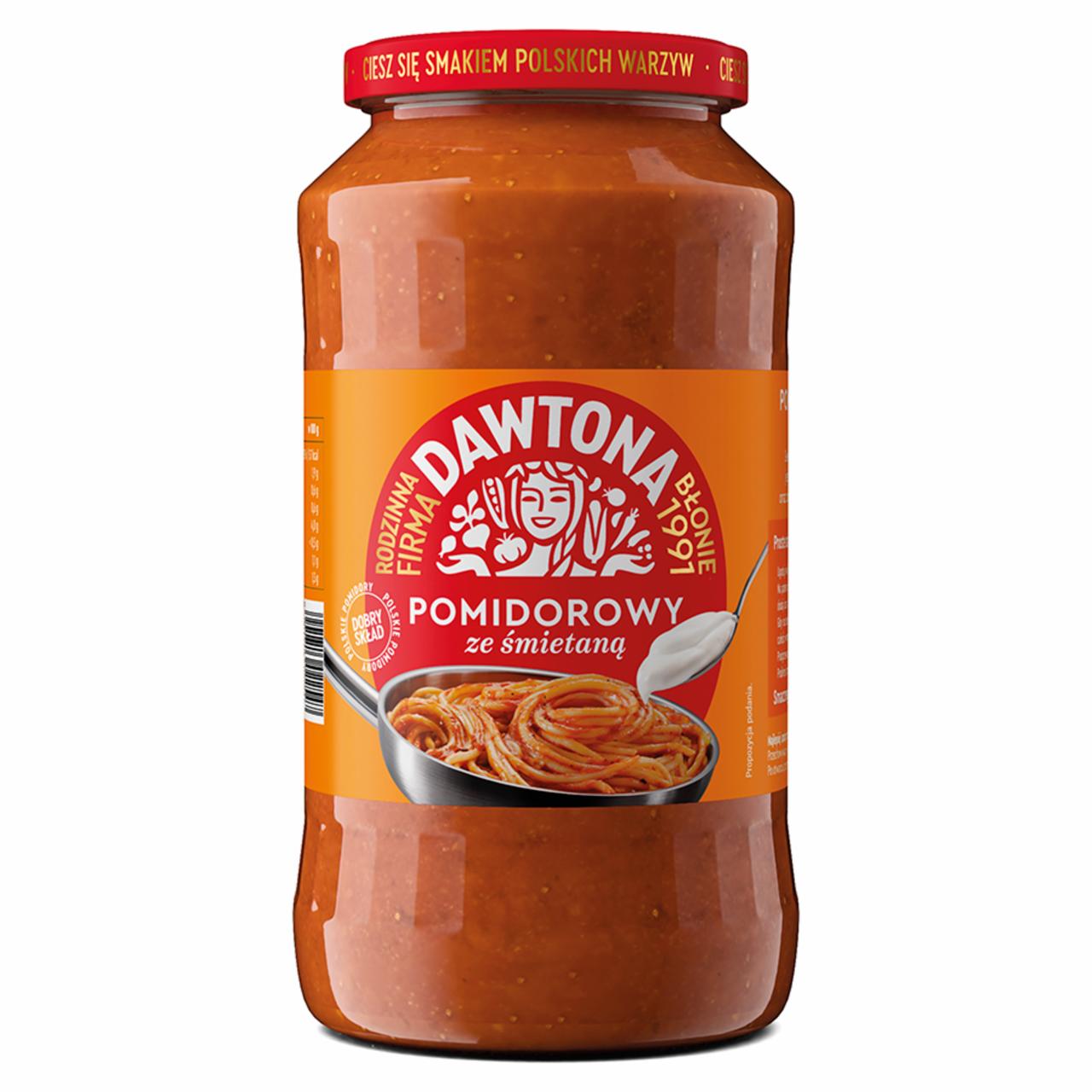 Zdjęcia - Dawtona Sos pomidorowy ze śmietaną 700 g