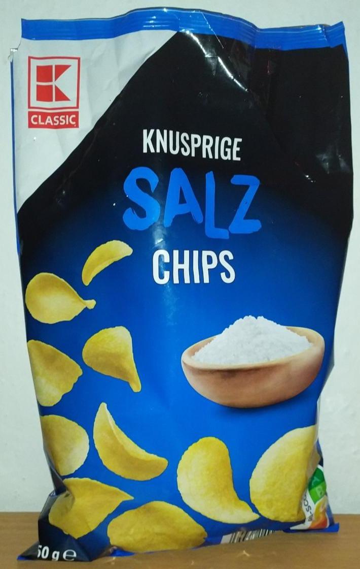 Zdjęcia - Chipsy ziemniaczane solone K-Classic