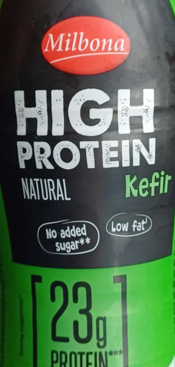 Zdjęcia - High protein natural kefir Milbona