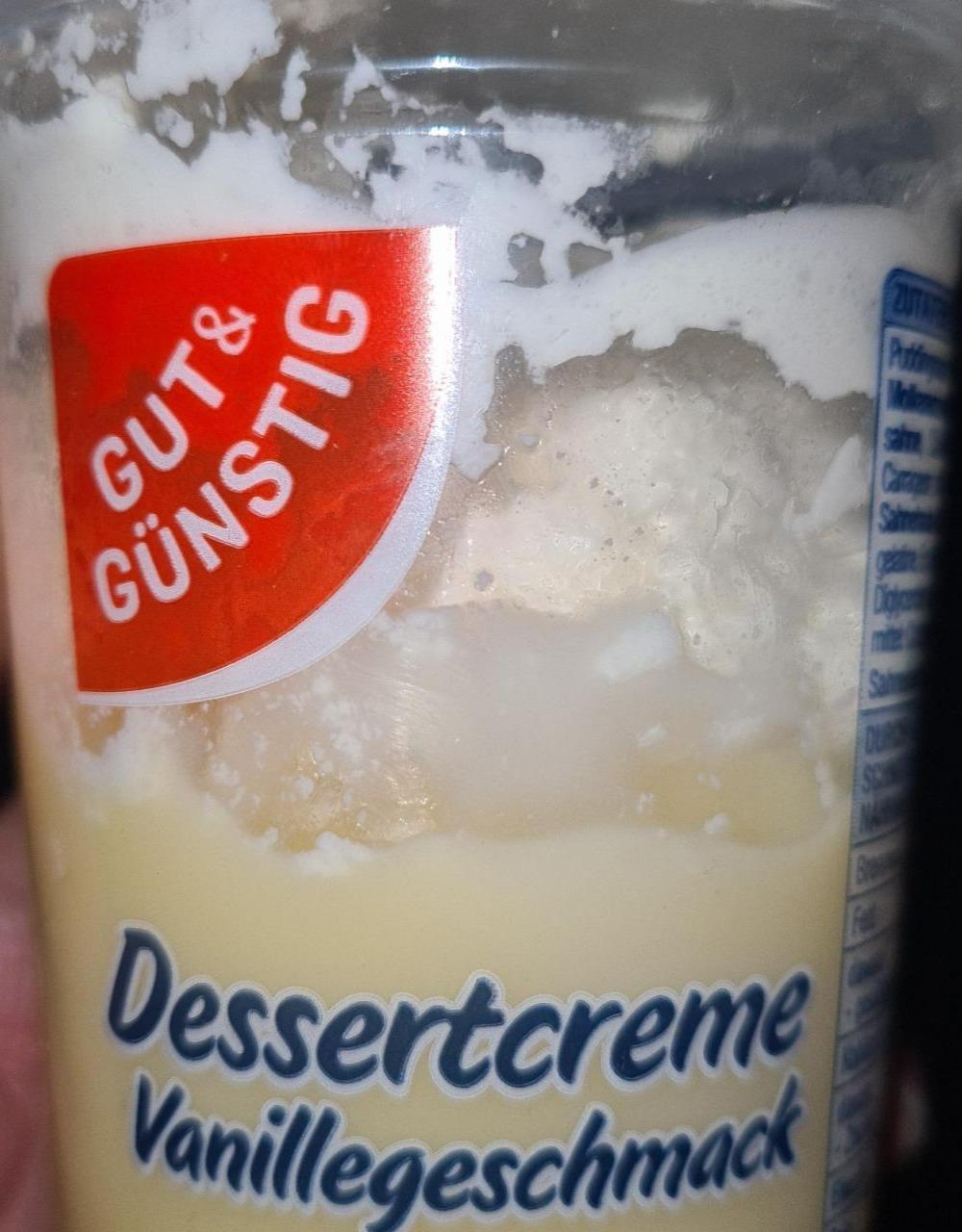 Zdjęcia - Dessertcreme vanillegeschmack Gut&Günstig