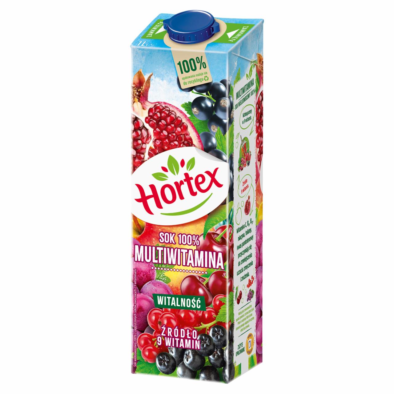 Zdjęcia - Hortex Sok 100 % multiwitamina 1 l