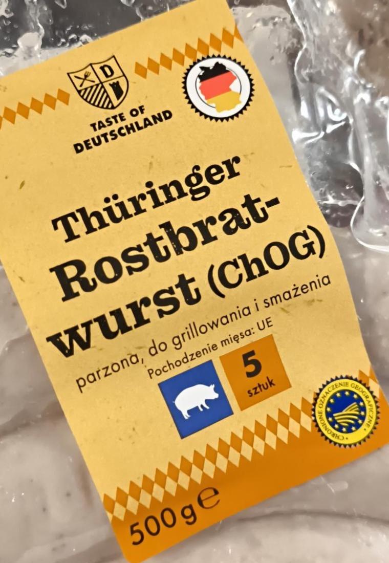 Zdjęcia - Thuringer rostbratwurst Taste of Deutschland
