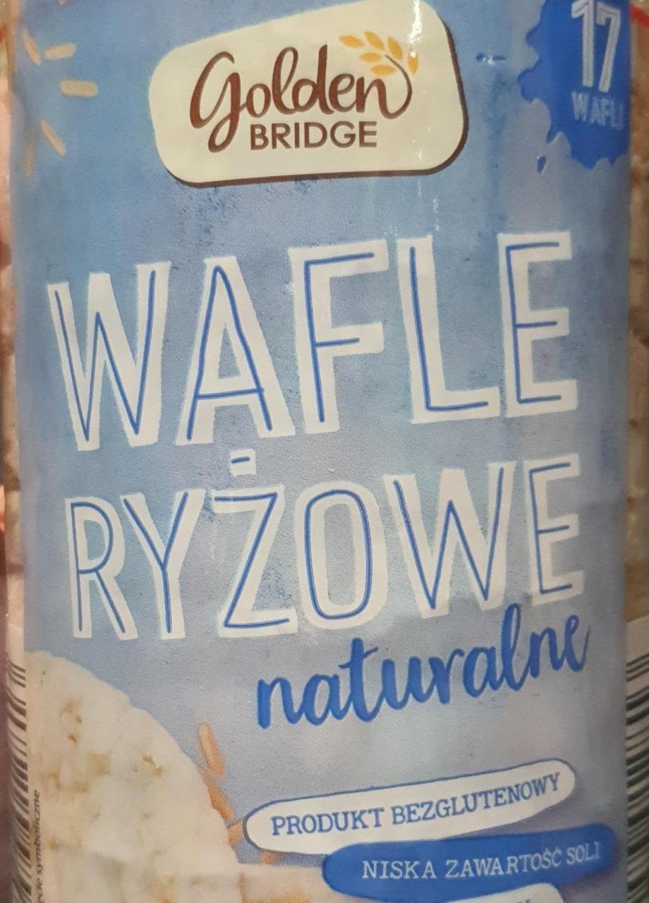 Zdjęcia - Wafle ryżowe naturalne Golden Bridge