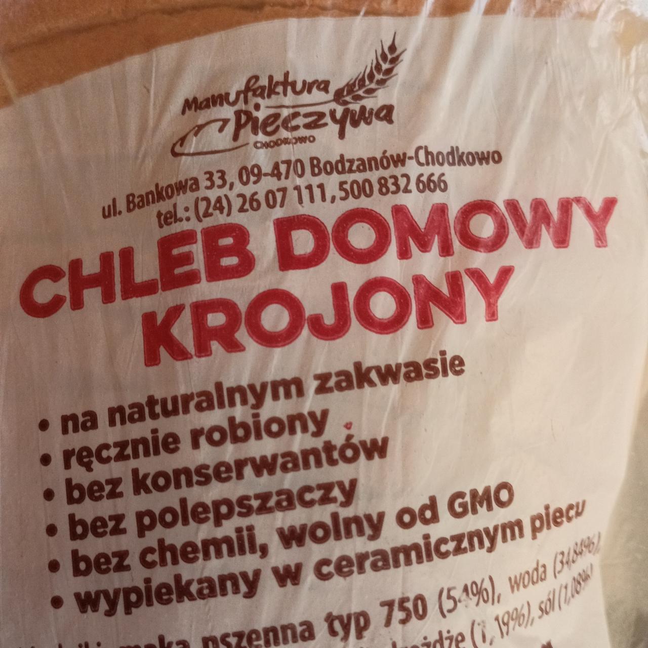 Zdjęcia - CHleb domowy krojony Manufaktura Pieczywa