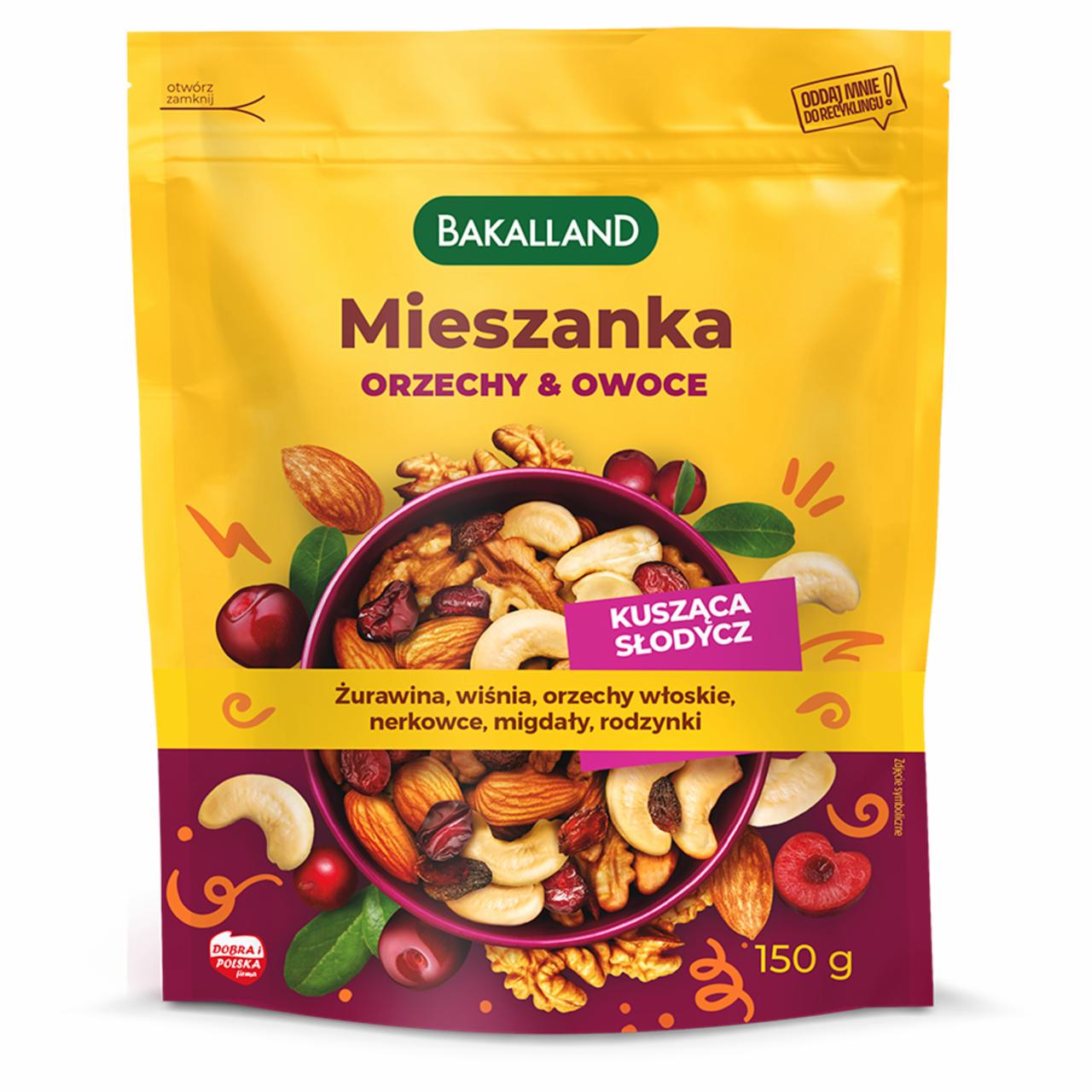 Zdjęcia - Mieszanka orzechy & owoce Bakalland