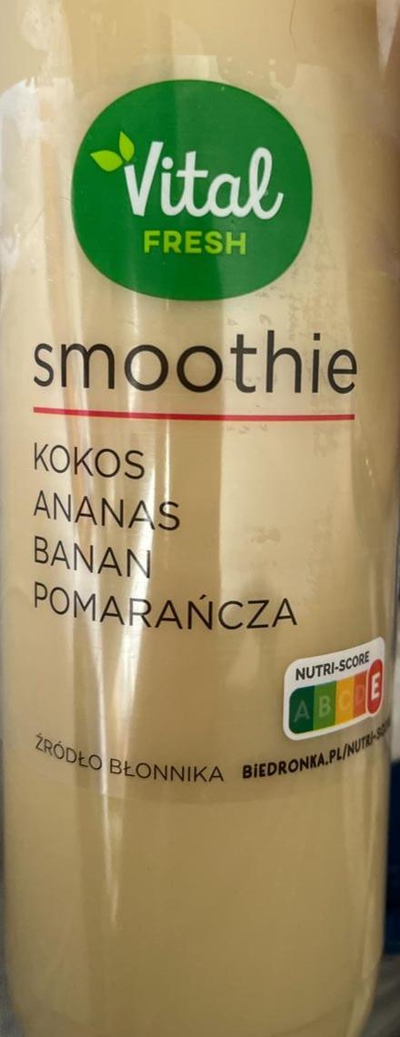 Zdjęcia - Smoothie Kokos Ananas Banan Pomarańcza Vital Fresh