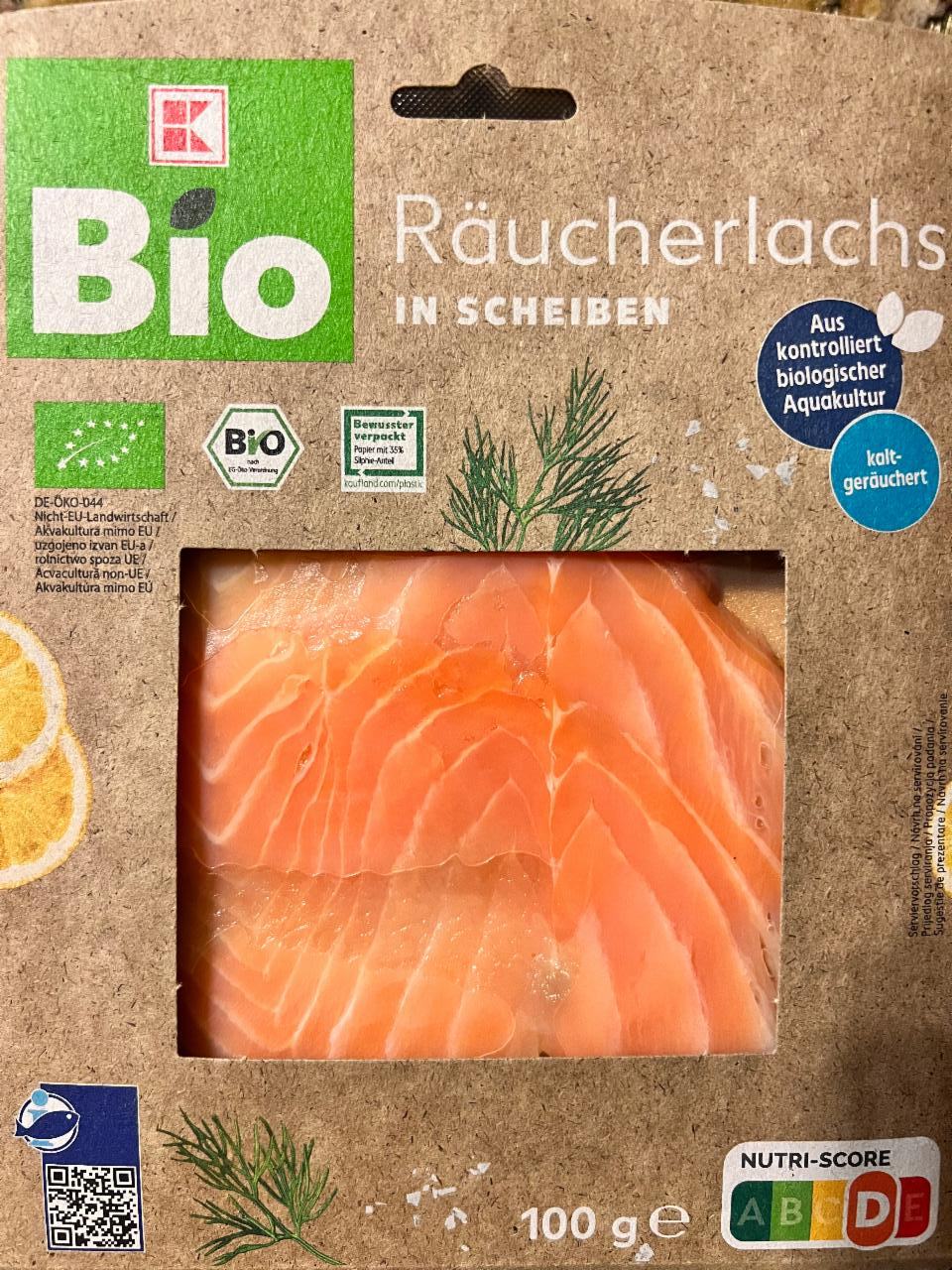 Zdjęcia - Räucherlachs in Scheiben K-Bio
