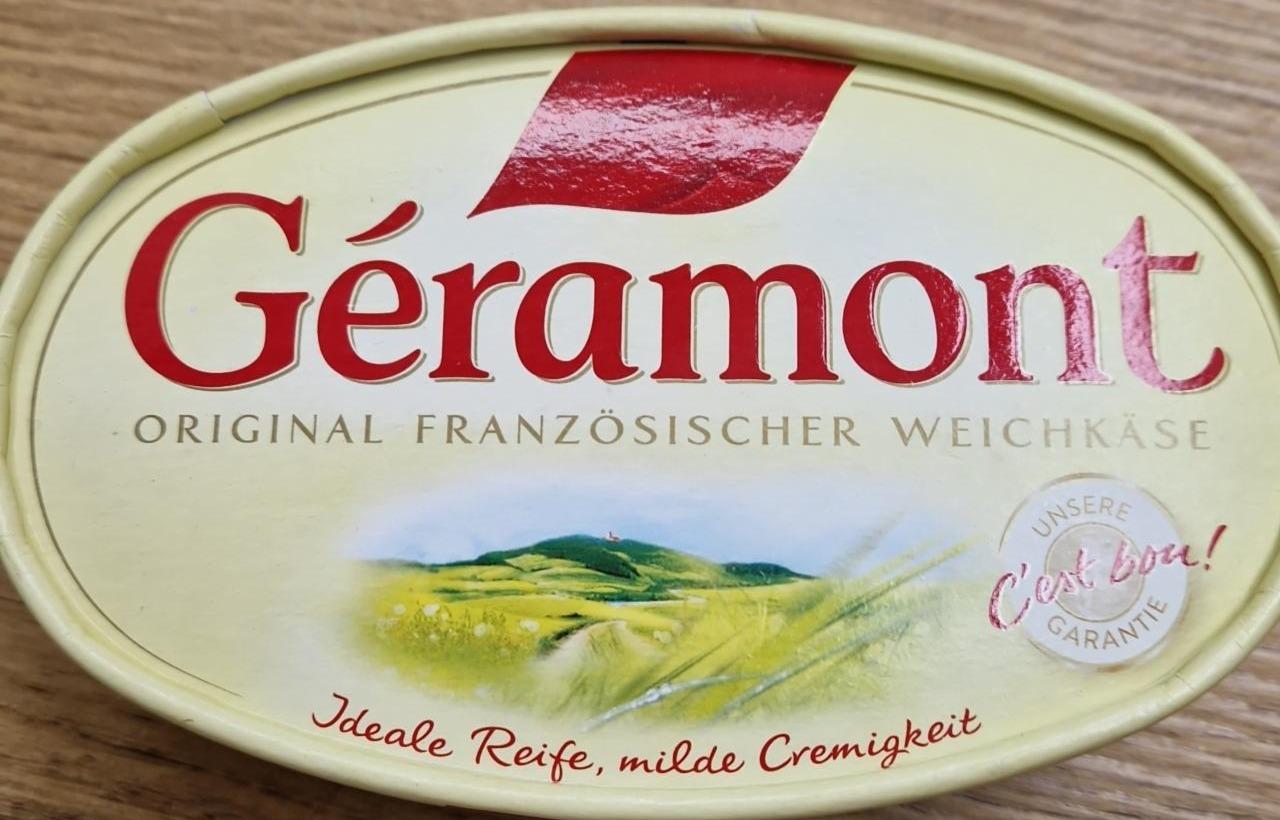 Zdjęcia - Original französische weichkäse Géramont