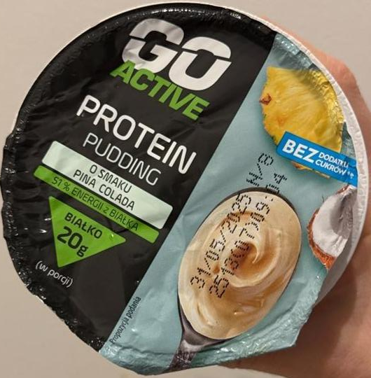 Zdjęcia - Protein pudding o smaku pina colada Go Active