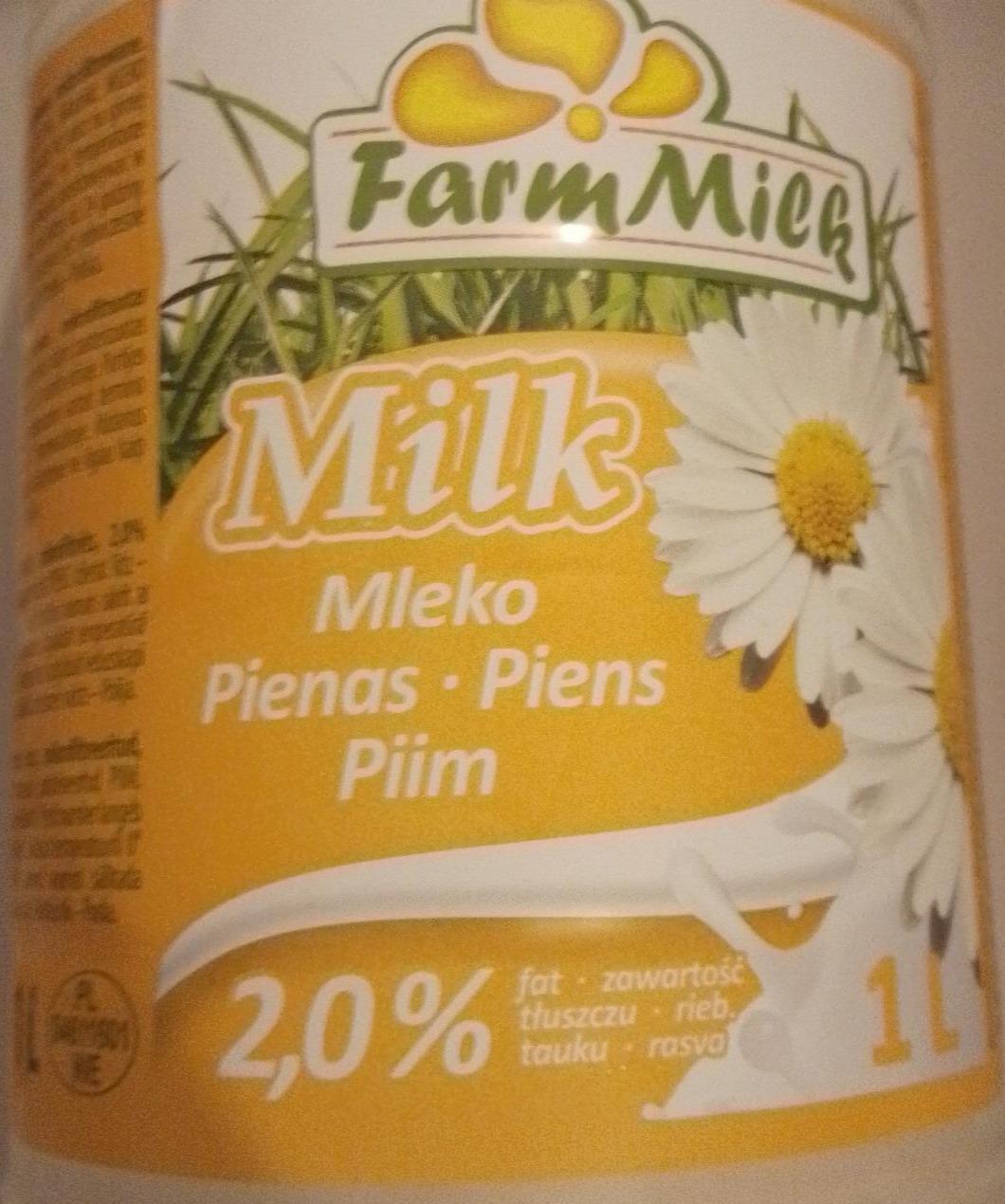 Zdjęcia - Mleko 2,0% Farm Milk