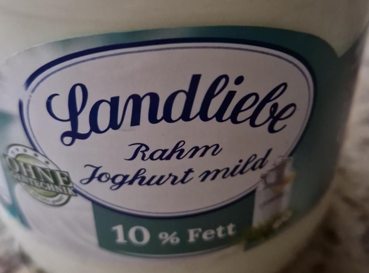 Zdjęcia - Rahm Joghurt mild 10% Landliebe
