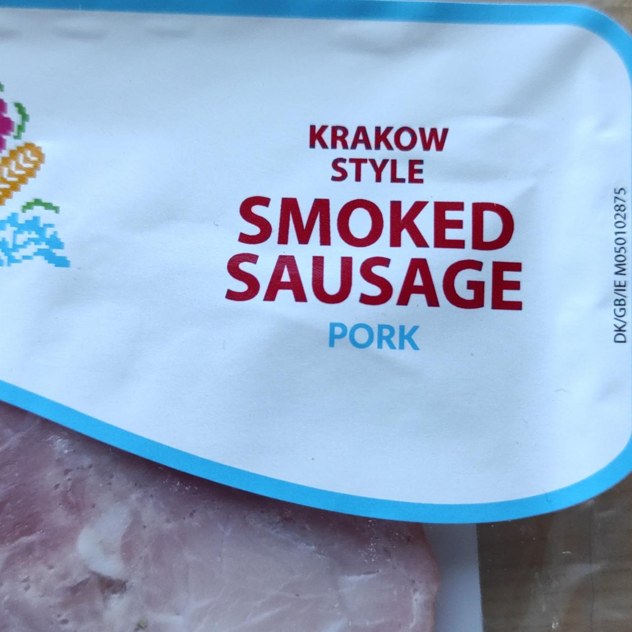 Zdjęcia - Krakow style smoked sausage pork Kuljanka