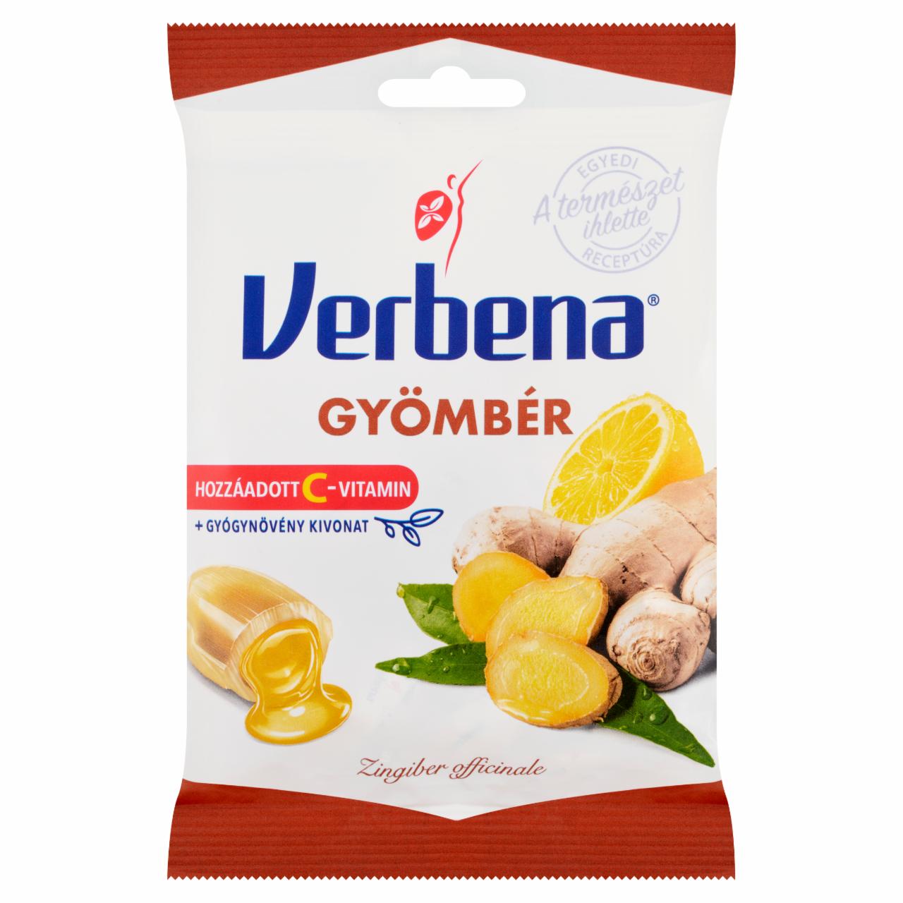Zdjęcia - Nadziewane ziołowe cukierki z imbirem i witaminą c Verbena