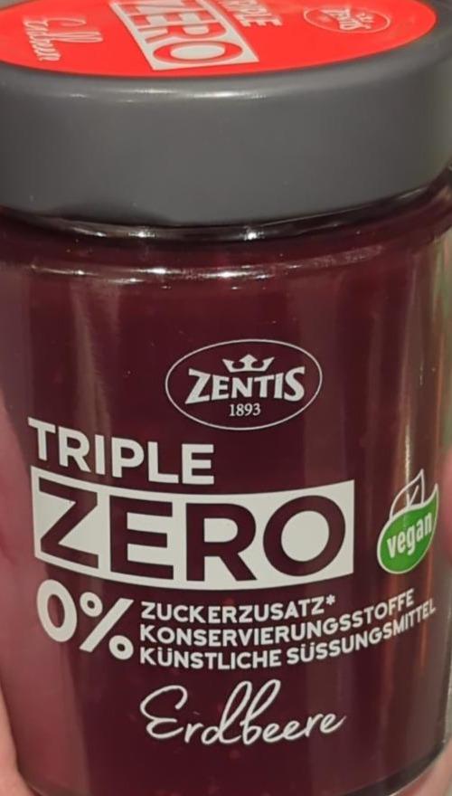 Zdjęcia - Triple zero erdbeeren Zentis
