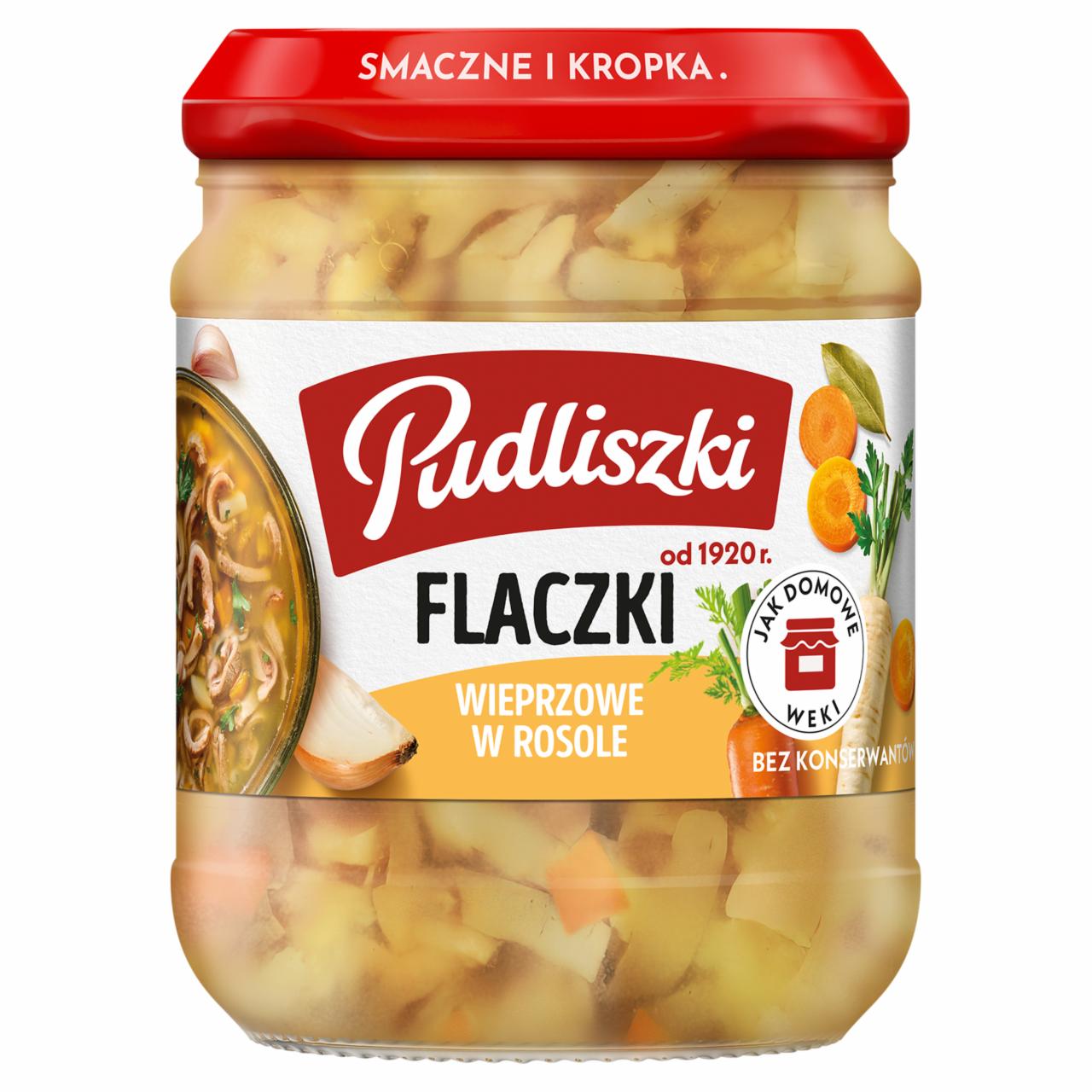 Zdjęcia - Pudliszki Flaczki wieprzowe w rosole 450 g