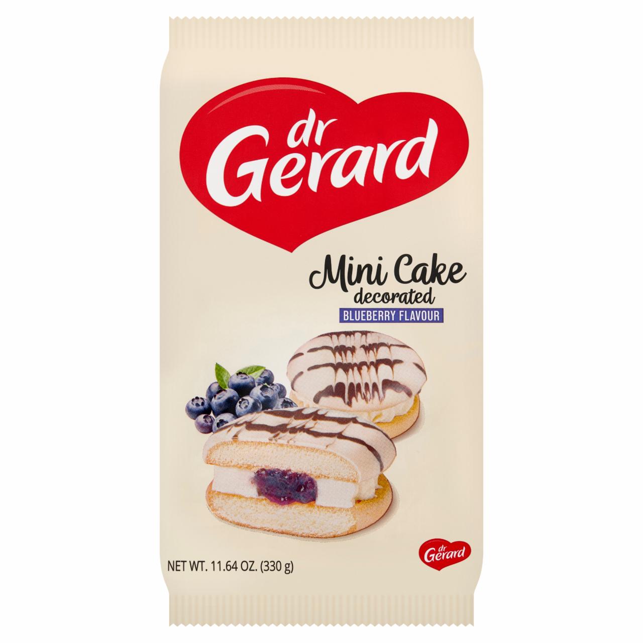 Zdjęcia - dr Gerard Kremówka dekorowana jagodowy smak 330 g