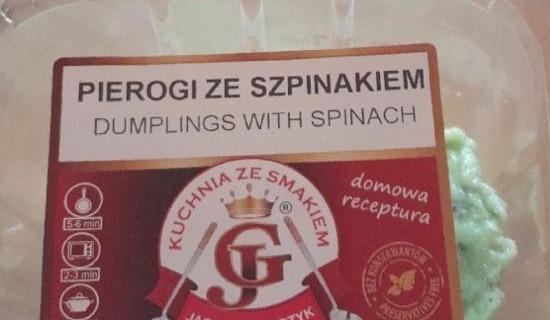 Zdjęcia - Pierogi ze szpinakiem Kuchnia ze smakiem Jacek Gmurczyk