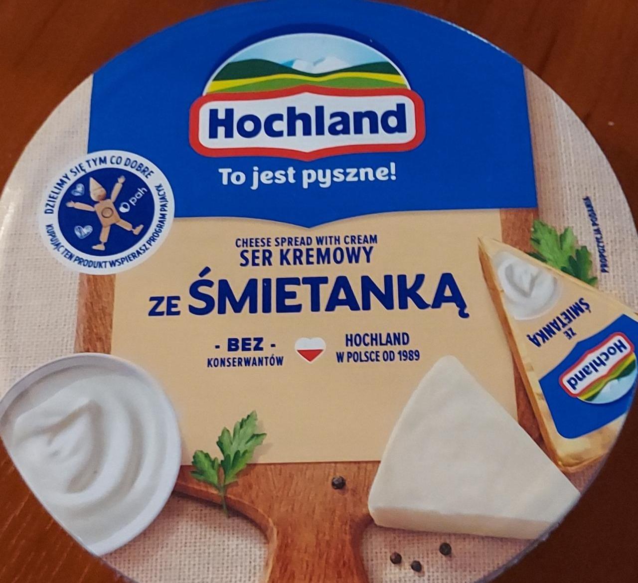 Zdjęcia - Ser kremowy ze śmietanką Hochland