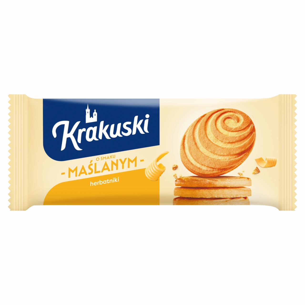 Zdjęcia - Krakuski Herbatniki o smaku maślanym 201 g