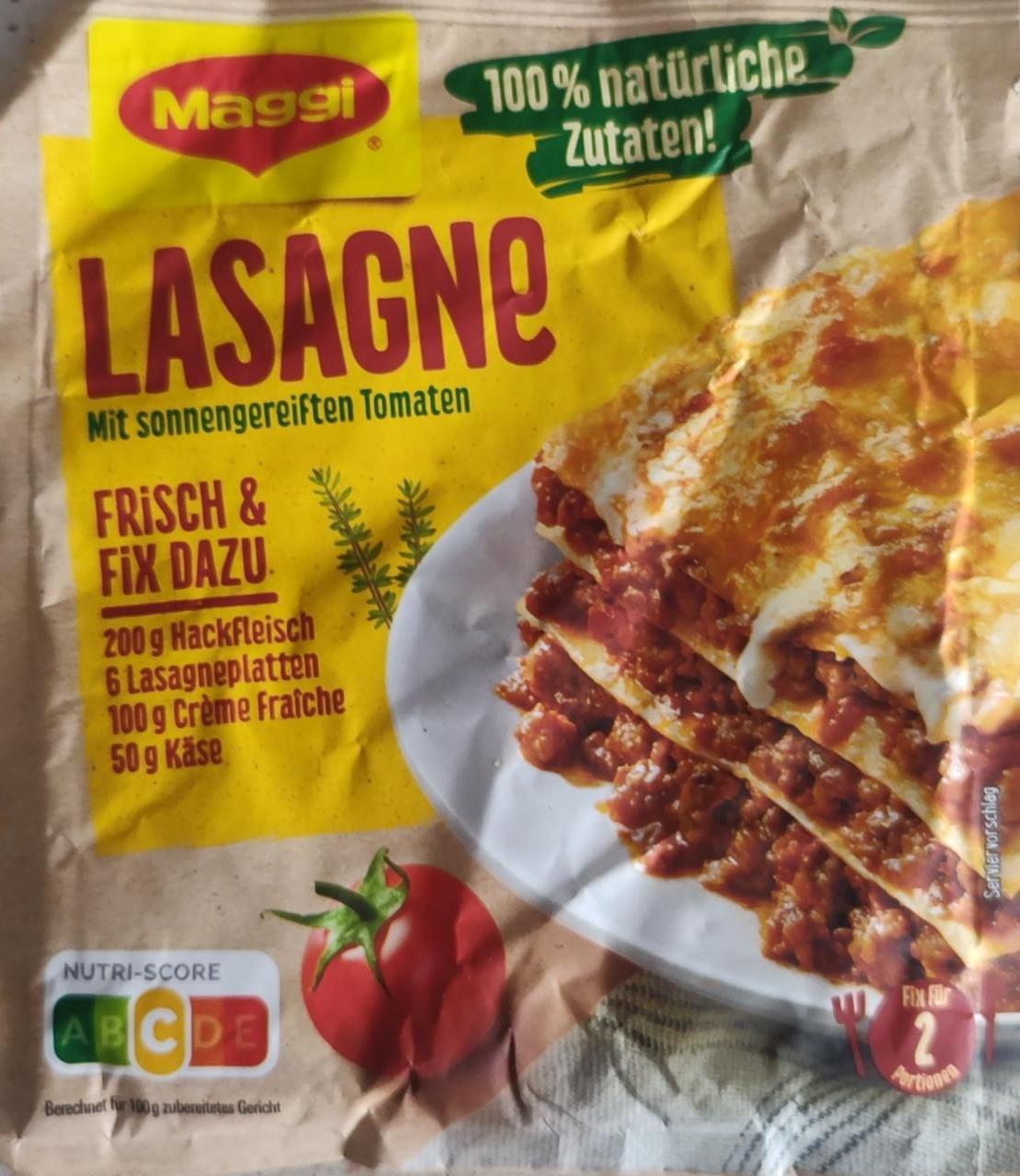 Zdjęcia - Lasagne mit sonnengereiften tomaten Maggi