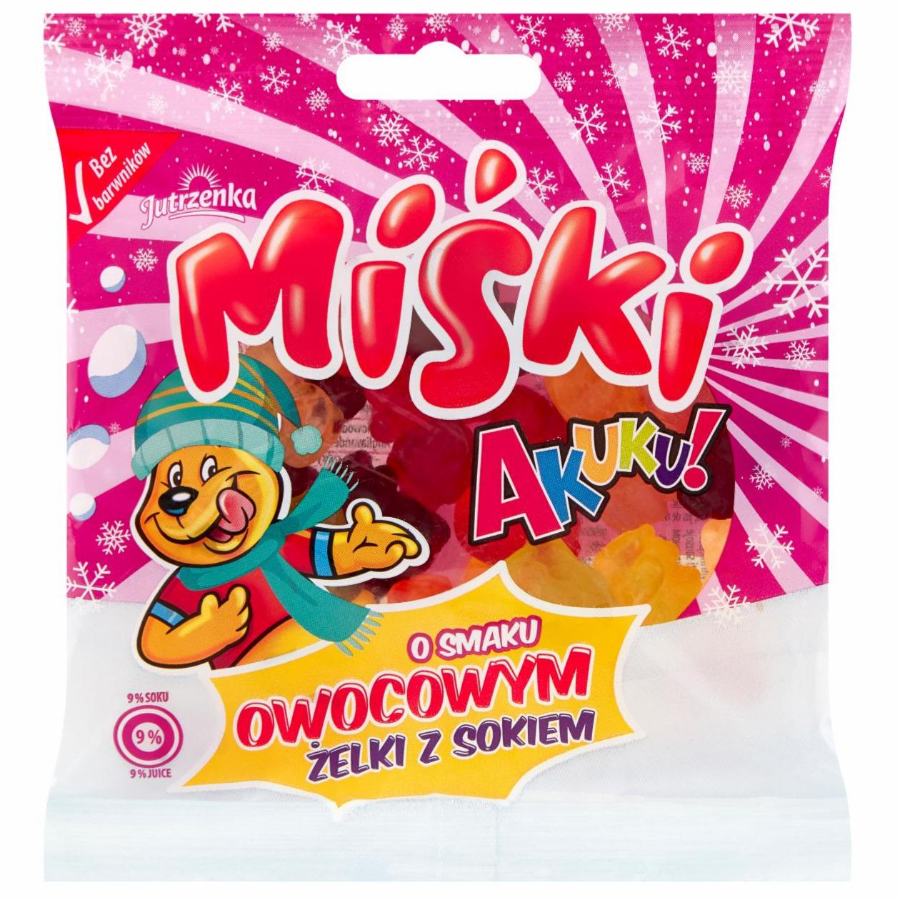 Zdjęcia - Akuku! miśki żelki z sokiem o smaku owocowym Jutrzenka