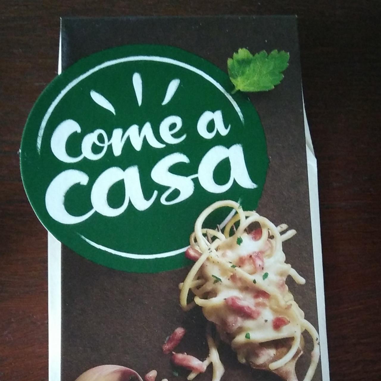 Zdjęcia - Come a Casa Spaghetti carbonara 400 g