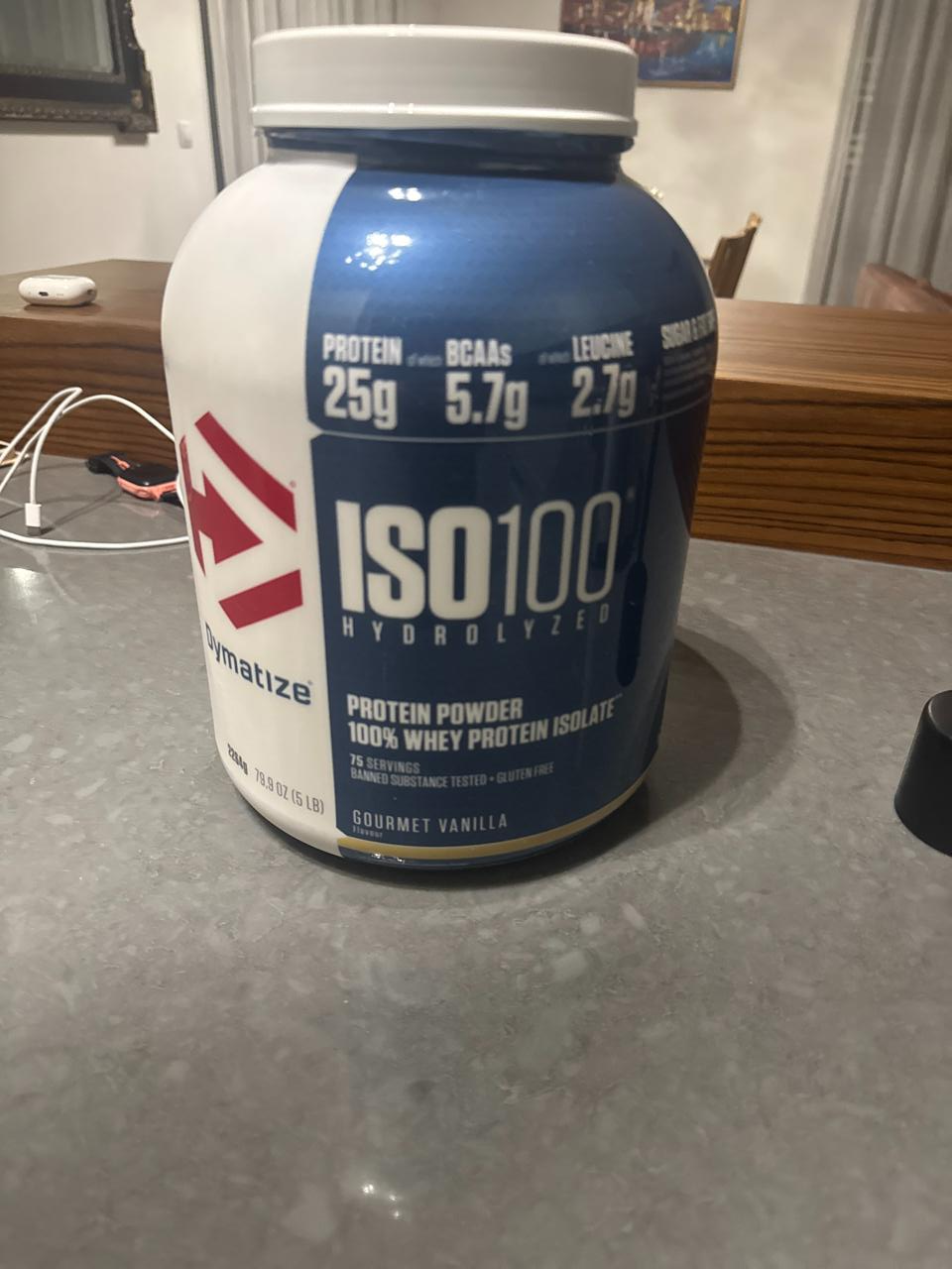 Zdjęcia - ISO 100 Hydrolyzed Protein Powder Gourmet Vanilla Dymatize