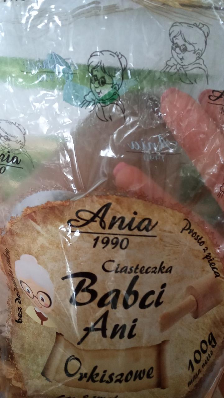 Zdjęcia - Ciasteczka Babci Ani orkiszowe o smaku waniliowym Ania
