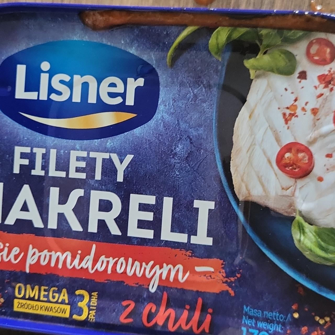 Zdjęcia - Filety z makreli w sosie pomidorowym z chili Lisner