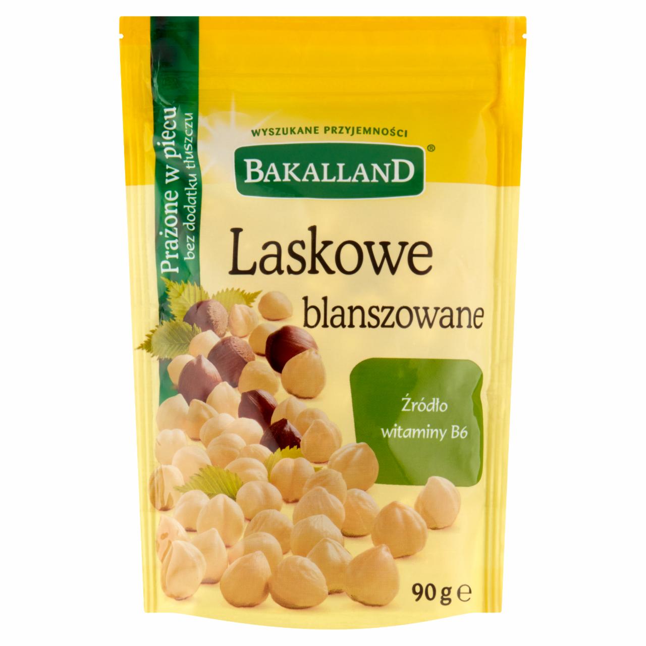 Zdjęcia - Bakalland Orzechy laskowe blanszowane prażone 90 g
