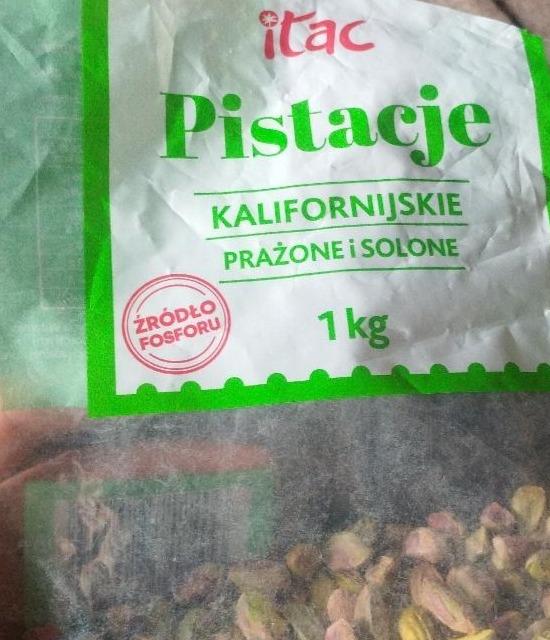 Zdjęcia - Pistacje kalifornijskie prażone i solone Itac