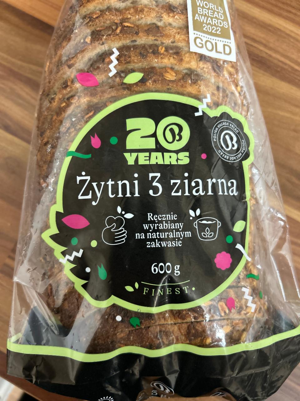 Zdjęcia - Żytni 3 ziarna Polish Village Bread
