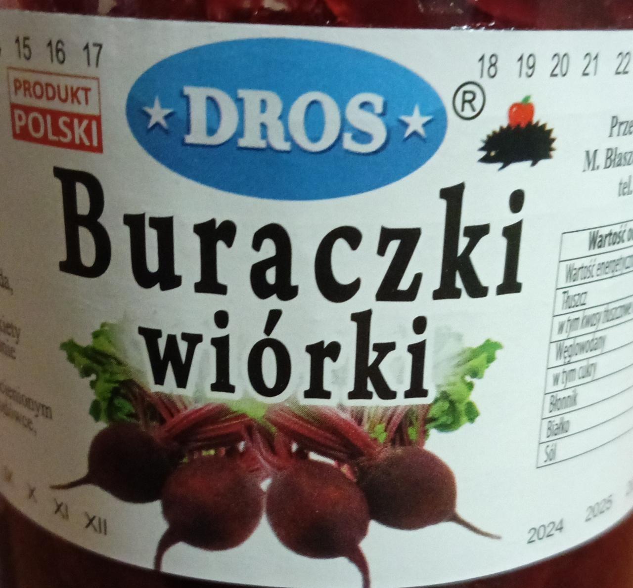 Zdjęcia - Buraczki wiórki DROS
