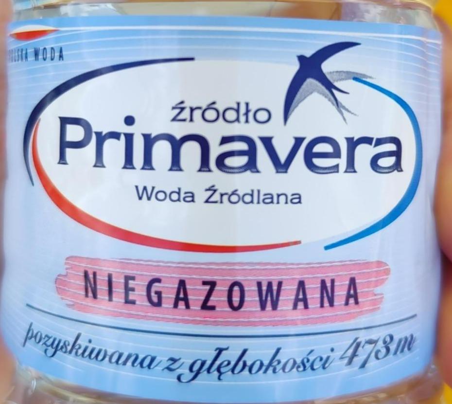 Zdjęcia - Woda niegazowana Primavera