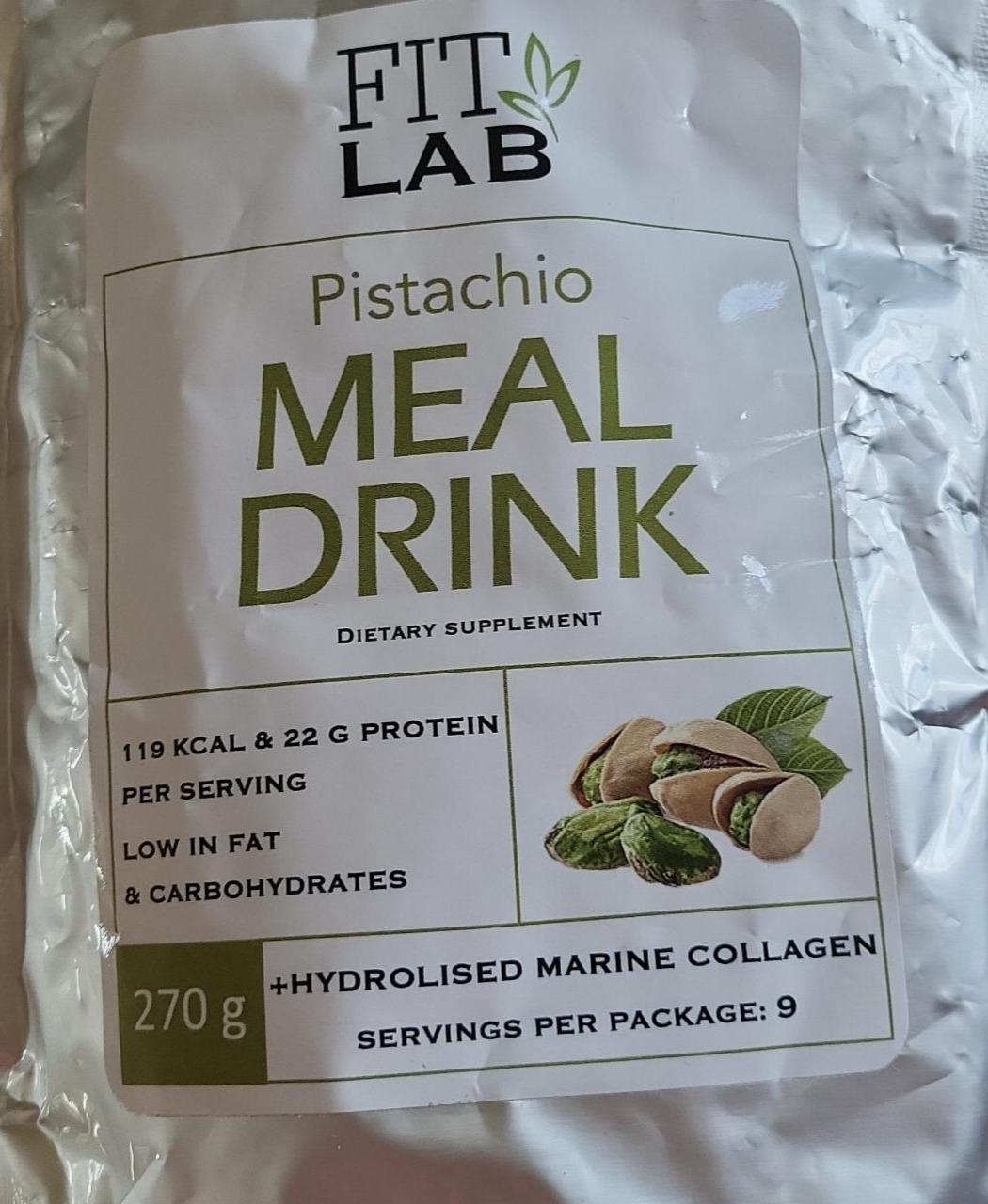Zdjęcia - Pistachio meal drink Fit Lab