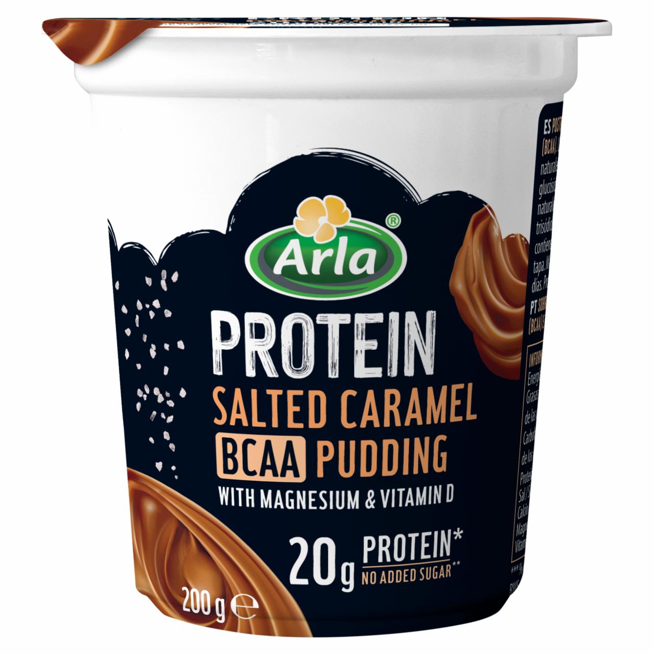 Zdjęcia - Arla Protein Deser wysokobiałkowy o smaku słonego karmelu 200 g