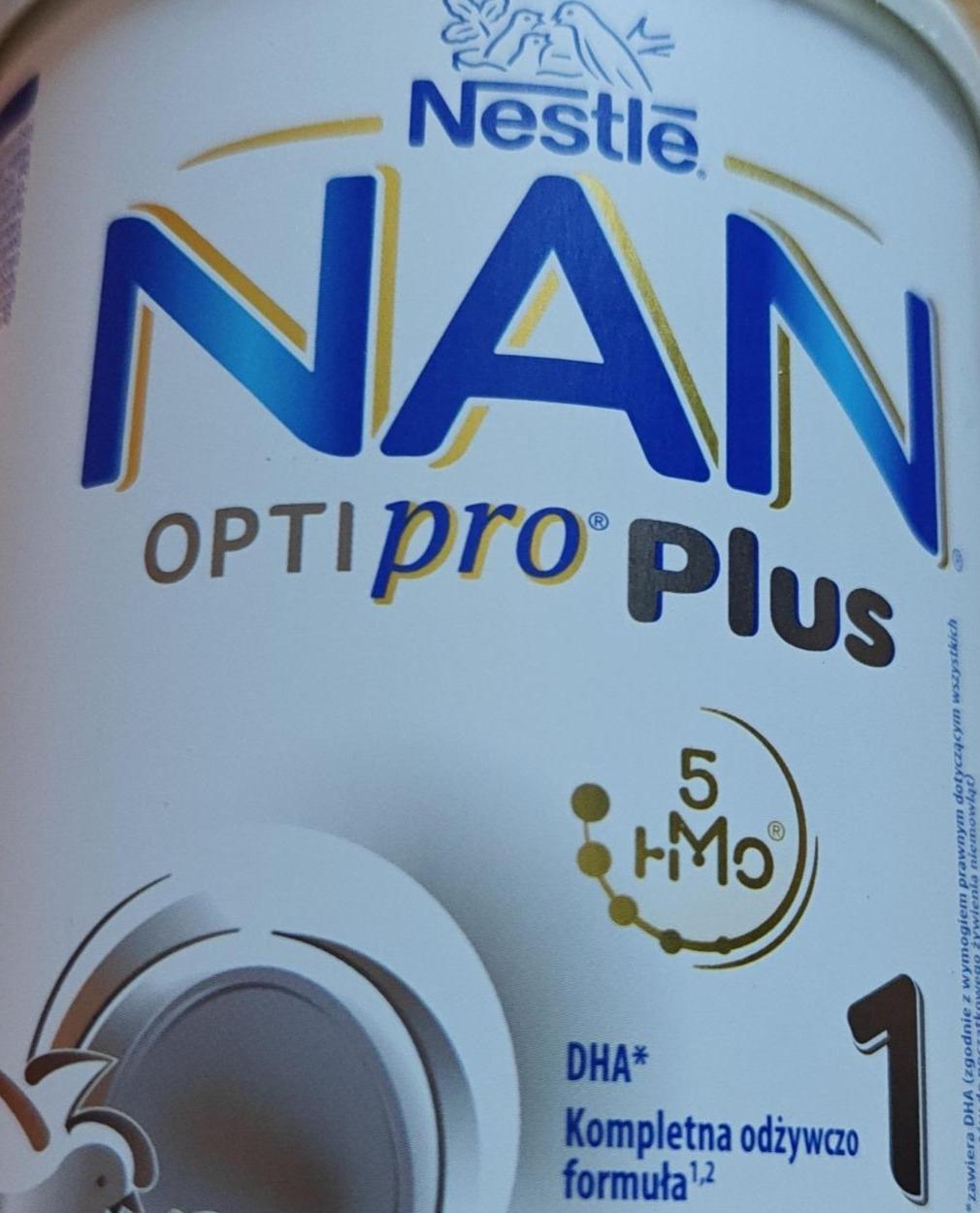 Zdjęcia - NAN OPTIPRO Plus 1 Mleko początkowe w proszku dla niemowląt od urodzenia 400 g