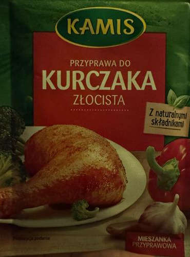 Zdjęcia - Kamis Mieszanka przyprawowa przyprawa do kurczaka złocista 30 g