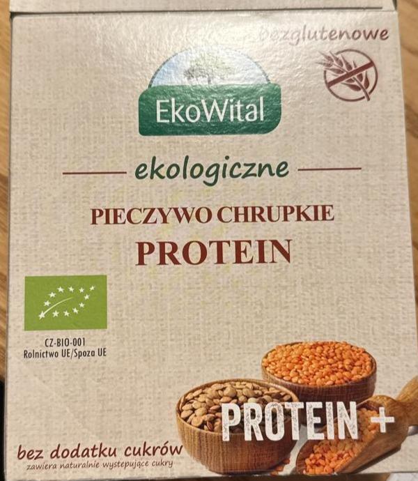 Zdjęcia - Ekologiczne pieczywo chrupkie protein EkoWital