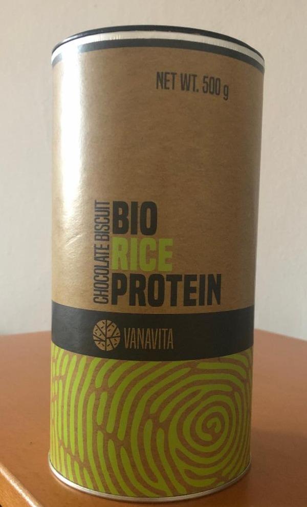Zdjęcia - Bio rice protein chocolate biscuit Vanavita