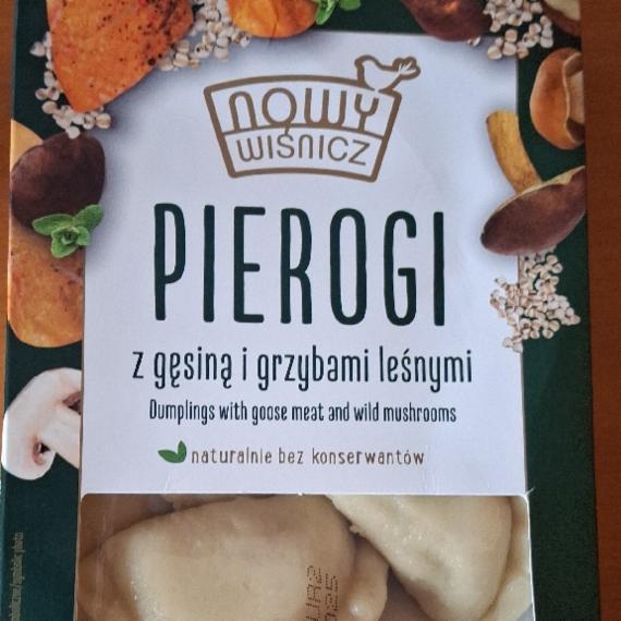 Zdjęcia - pierogi z gęsiną, kaszą jęczmienną i suszonymi śliwkami Lidl