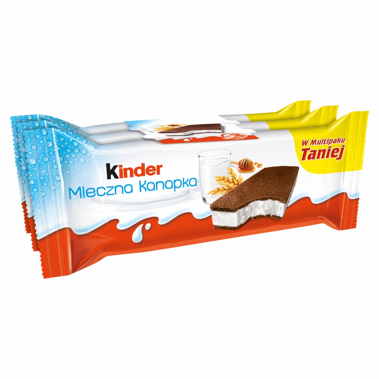 Zdjęcia - Mleczna kanapka Kinder