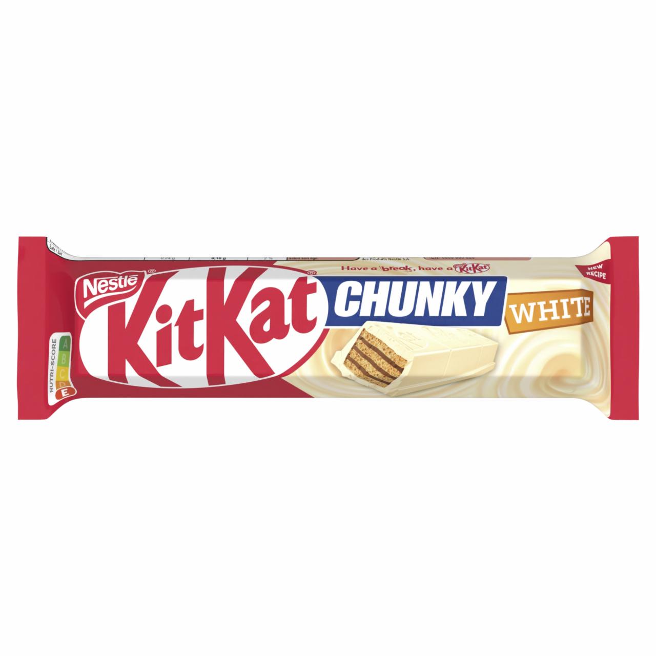 Zdjęcia - KitKat Chunky White Paluszek waflowy pokryty białą polewą 40 g